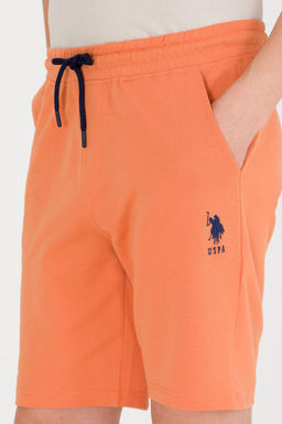 Мужские вязаные шорты кирпичного цвета Неожиданная скидка в корзине - U.s. polo assn фото 5