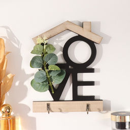 Настенные крючки декоративные Любовь. Домик, дерево, 18.3?23.8 см