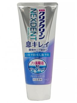 Японская Зубная паста КAO Clear Clean NEXDENT Breath Clean Fresh Mint свеж дыхан освеж мята, туба,