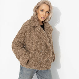 Полупальто с акцентным подкладом, Слишком заметна (oversize, 42-48) - Charutti фото 9