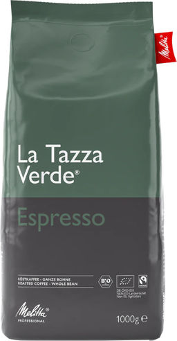 Melitta. La Tazza Verde Espresso (зерновой) 1 кг. мягкая упаковка