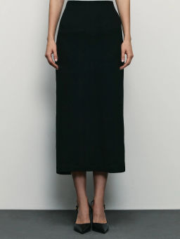 Юбки миди из фактурной ткани / Zarina  фото 2