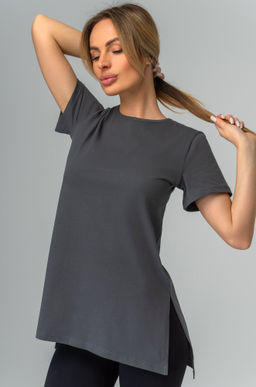 Удлиненная женская футболка с разрезами Happyfox - Happy fox фото 9