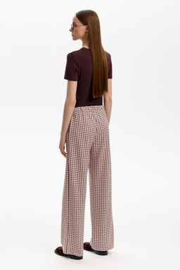 ЕВТ 4147/ретро геометрия брюки жен