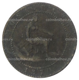 2 сентимо 1870 года Испания