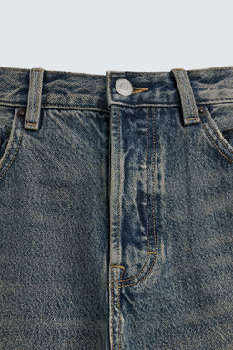 STRAIGHT FIT JEANS WITH SEAMS - Zara фото 7