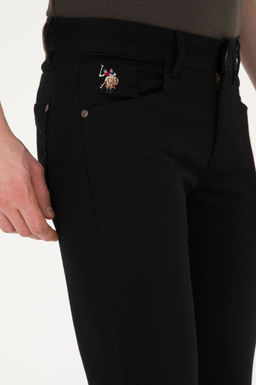 Мужские черные брюки из плотной ткани/чиносы Неожиданная скидка в корзине - U.s. polo assn фото 5