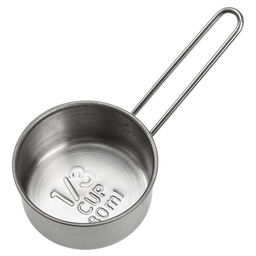 Ложка мерная из нержавеющей стали, набор 4 штуки 60мл; 80мл; 125мл; 250мл, s0,45мм (Китай) - Домашняя мода фото 2