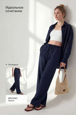 Женская льняная рубашка Happyfox - Happy fox фото 24