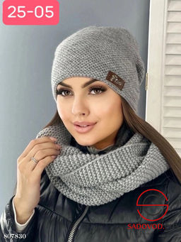 комплект входит двойная шапка без флиса - Bruno фото 13