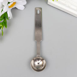 Цена за 5 шт. Ложка для плавления сургуча и воска, металл, 11 г, 11.5×2.6 см