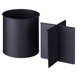 ПОДСТАВКА AGNESS ПОД КУХОННЫЕ ПРИБОРЫ, 14*15 СМ, ЦВЕТ: BLACK  фото 2