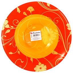 Оранж Серенейд (Serenade Orange) Салатник стеклянный 800мл, д23см, h6,5см, Pasabahce (Россия) - Домашняя мода фото 2