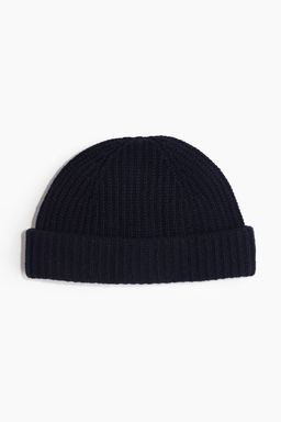 Gorro en punto de canale de mezcla de lana