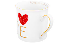 Кружка 310 мл 12*8,5*9 см LOVE NEW BONE CHINA - Elan gallery фото 12