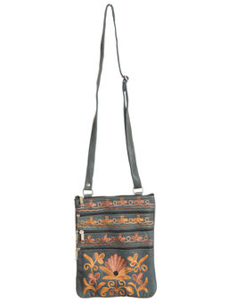 Сумка натуральная кожа через плечо №1114/8 - Ганг фото 2