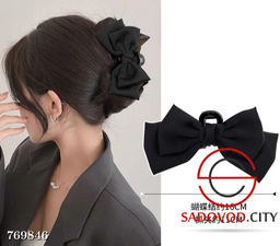 Краб для волос с бантом - Zum ming фото 4