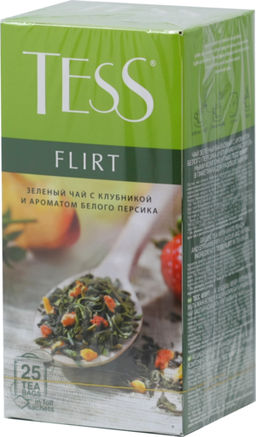 TESS. Classic Collection. FLIRT (зеленый) карт.пачка, 25 пак.