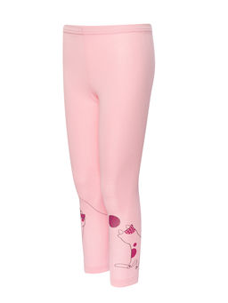 Лосины детские розовые клубочки