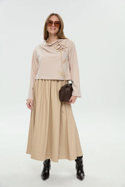 Платье NIKVA н924-13 капучино  фото 3