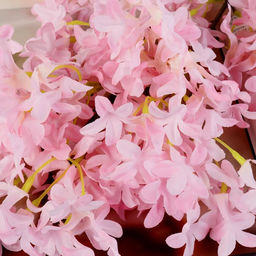 Цветы искусственные «Сирень пышная», 3×95 см, розовые