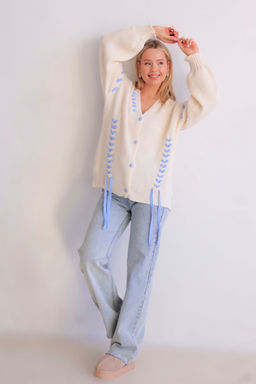 Martichelli Кардиган молочный фото 4