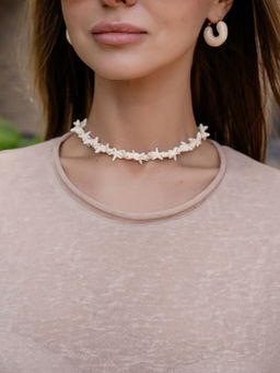 прозрачная Футболка паутинка ,бежевая - Binita фото 4