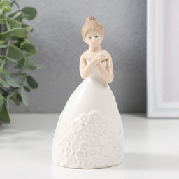 Фигурка керамика «Невеста перед свадьбой», 14×7.5×6.5 см