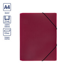 Expert Complete PRISMA Папка на резинке A4 600 мкм 35 мм эффект 3D 5 шт. рубиновый EC210400026