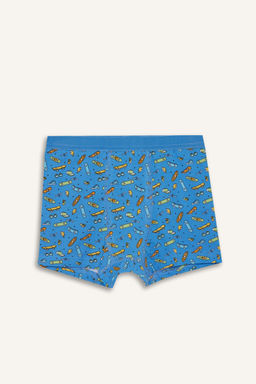 Kaykay Bask_l_ Penye 3l_ Boxer Erkek _ocuk - Defacto фото 2