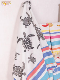 Покрывало-полотенце пляжное (хлопок) Тк№205/2/3 (90х180см) - Ганг фото 3