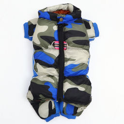 Комбинезон принтованный с замком на спине, размер 14 (ДС 32 см, ОГ 42 см, ОШ 31 см), синий - Simaland фото 6