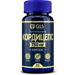 Кордицепс комплекс с лимонником китайским, 60 капсул