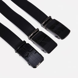 Ремень мужской, ширина 3.5 см, пряжка автомат МИКС, цвет чёрный - Simaland фото 4