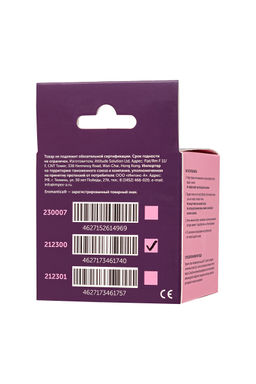 Мастурбатор нереалистичный Eromantica LOLO wands, TPE, прозрачный, 7 см  фото 2