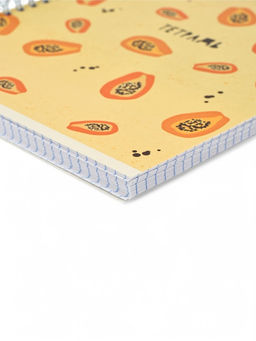 Цена за 2 шт. Тетрадь в клетку, 96 л., А5, на спирали, блок №1 Фрукты - Artfox study фото 2