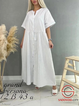 Платье длинное свободное - Bruno фото 2