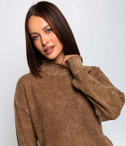 Свитер #КТ928 (2), коричневый
