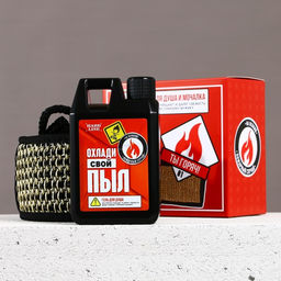 Подарочный набор косметики Охлади свой пыл, гель для душа во флаконе канистры 300 мл и мочалка для тела, аромат мужского парфюма, HARD LINE  фото 2