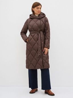 Conso/WDL 210506 - chocolate Пуховое Пальто  фото 6