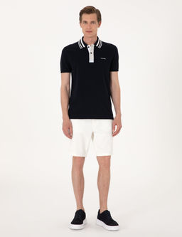 Lacivert Slim Fit Ti__rt