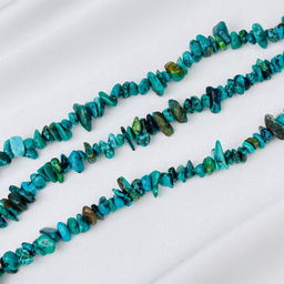 Бусины для украшений из Бирюзы крошка 41 см