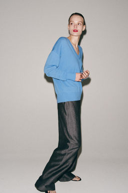 JERSEY PUNTO ESCOTE PICO / Azul