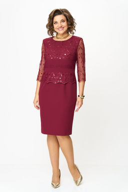 Платье Svetlana Style 3022-Р бордовый