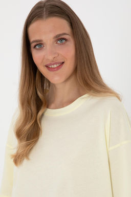 Kad_n Limon Oversize Bisiklet Yaka Ti__rt Sepette S_rpriz _ndirim - U.s. polo assn фото 3