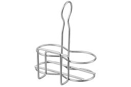 Набор д/специй 2 пр. 10*7*12 см Айсберг волны на металлической подставке - Elan gallery фото 5