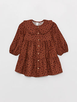 Bebe Yaka K?z Bebek Elbise