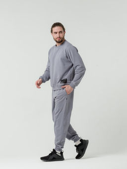 Футер 3х нитка ПРЕМИУМ петля Костюм мужской со свитшотом - Knitka wear фото 6