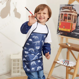 Фартук детский с нарукавниками Этель Dino time, 49 х 39 см  фото 3