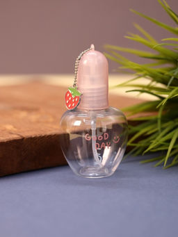 Дорожная бутылочка Good day strawberry, pink (70 ml) - I likegift фото 2